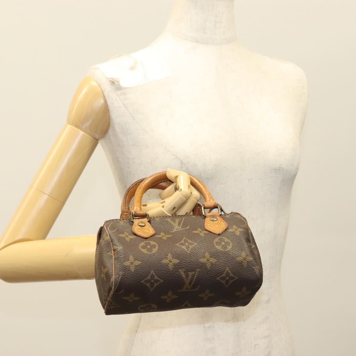 Louis Vuitton Louis Vuitton Speedy Mini HL Handbag Monogram Canvas Size ONE SIZE - 13 Thumbnail