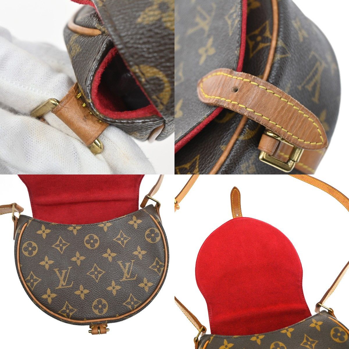 Louis Vuitton Louis Vuitton Tambourine Handbag Monogram Canvas Size ONE SIZE - 12 Thumbnail