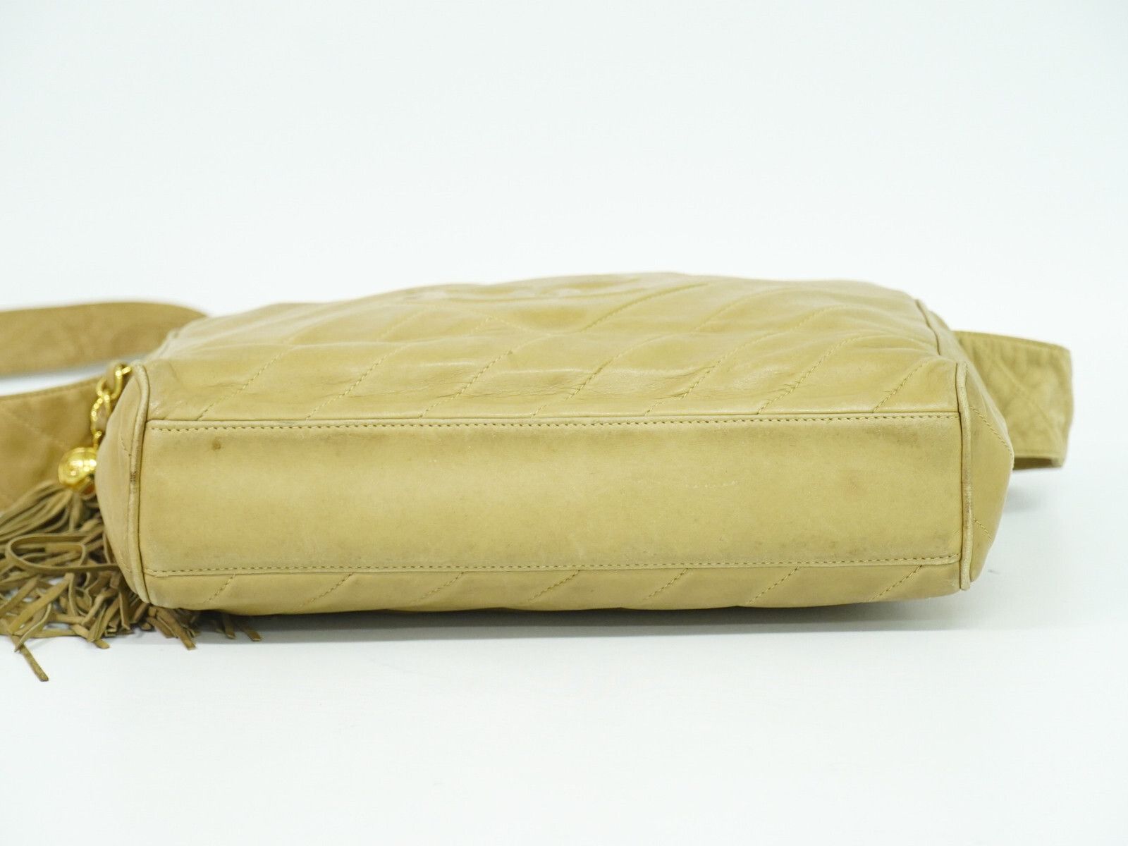 Chanel Chanel Vintage Diamond CC Camera Bag Quilted Leather Size ONE SIZE - 3 Thumbnail