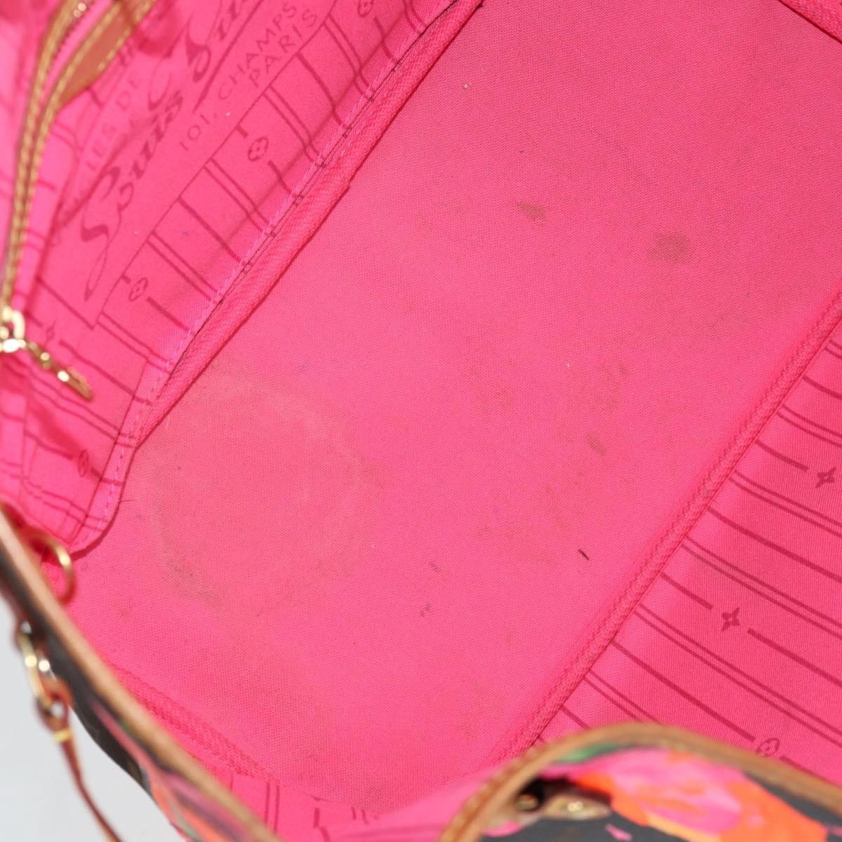 Louis Vuitton Louis Vuitton Neverfull Tote Limited Edition Monogram Roses Size ONE SIZE - 5 Thumbnail