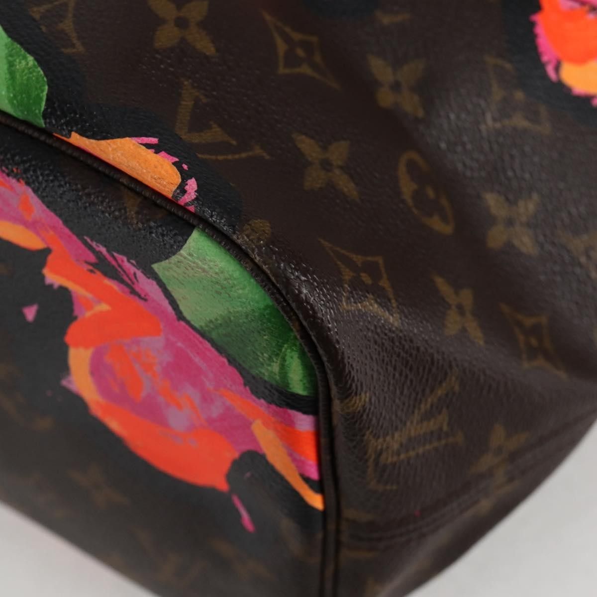 Louis Vuitton Louis Vuitton Neverfull Tote Limited Edition Monogram Roses Size ONE SIZE - 9 Thumbnail