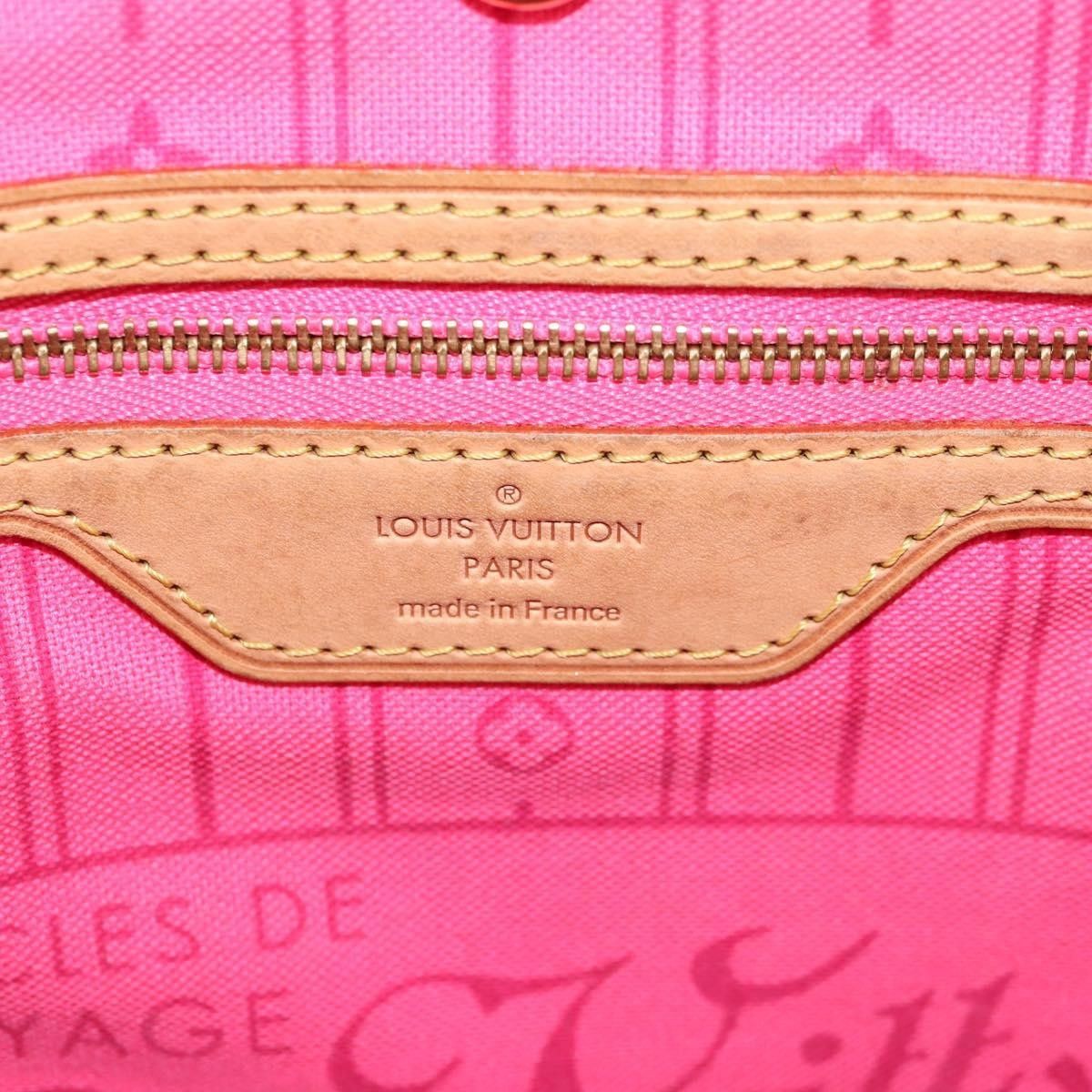 Louis Vuitton Louis Vuitton Neverfull Tote Limited Edition Monogram Roses Size ONE SIZE - 6 Thumbnail