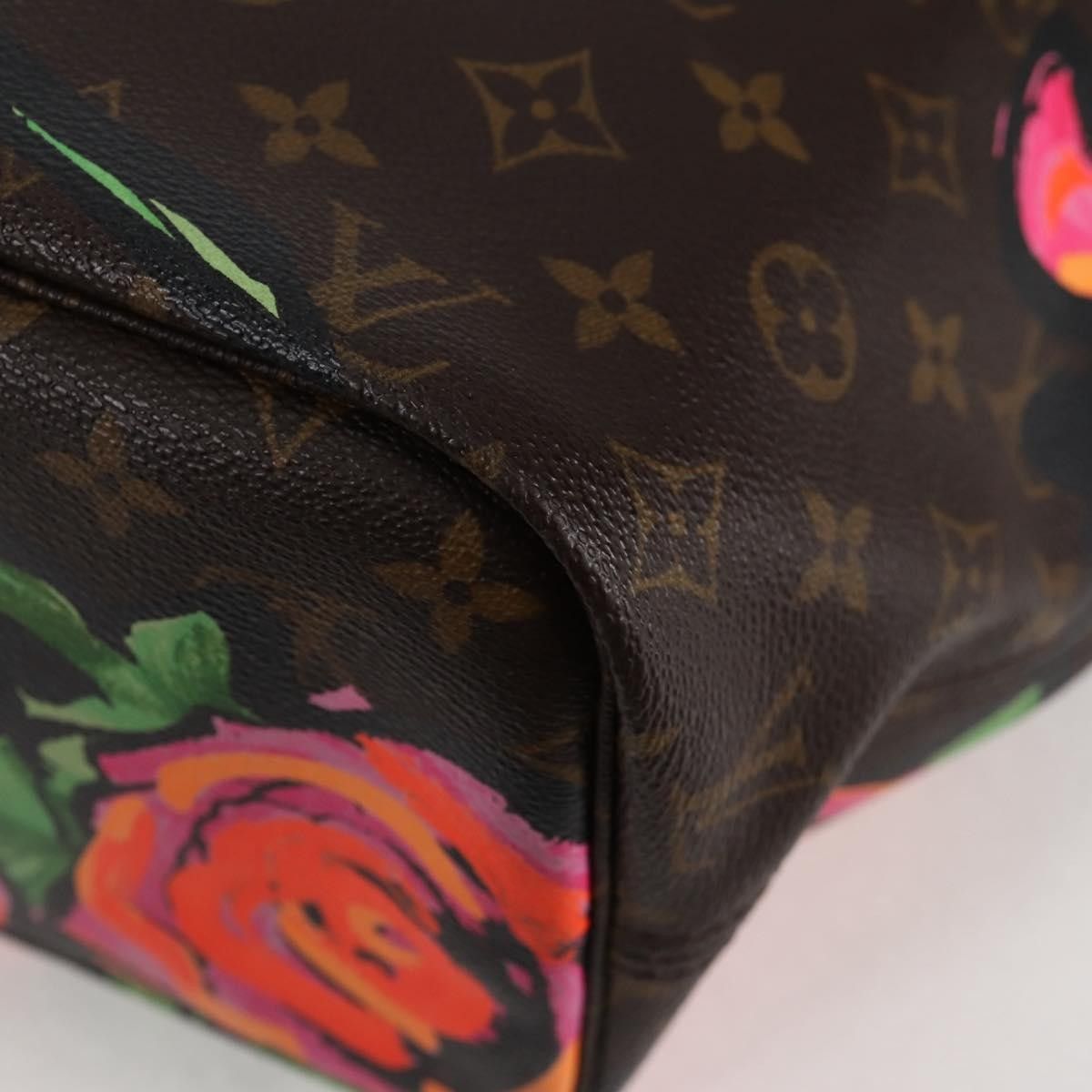Louis Vuitton Louis Vuitton Neverfull Tote Limited Edition Monogram Roses Size ONE SIZE - 11 Thumbnail