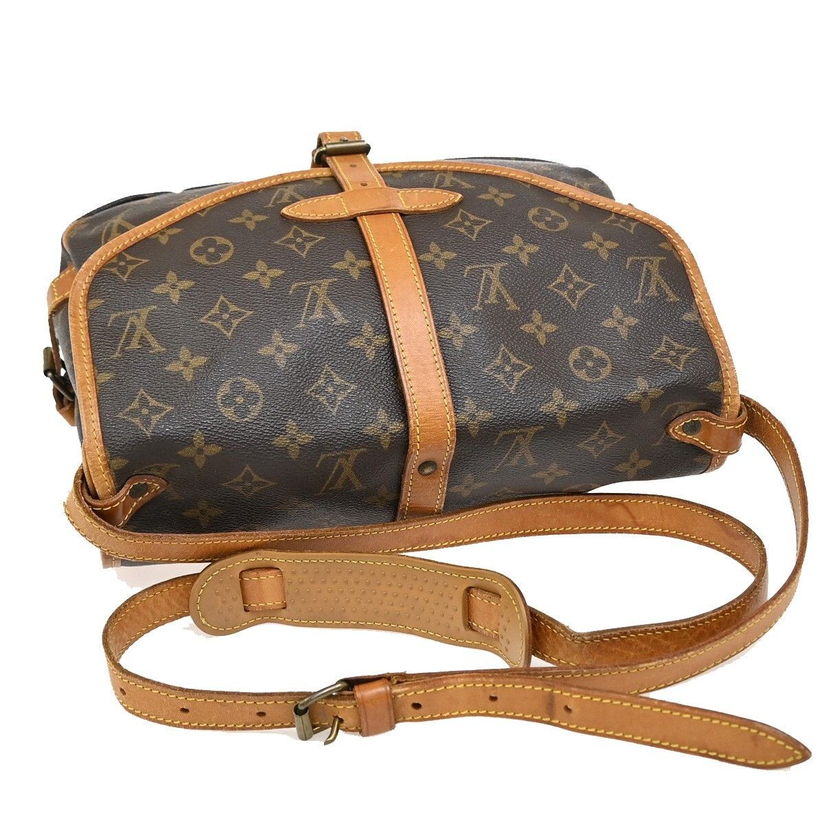 Louis Vuitton Louis Vuitton Saumur Handbag Monogram Canvas Size ONE SIZE - 11 Thumbnail