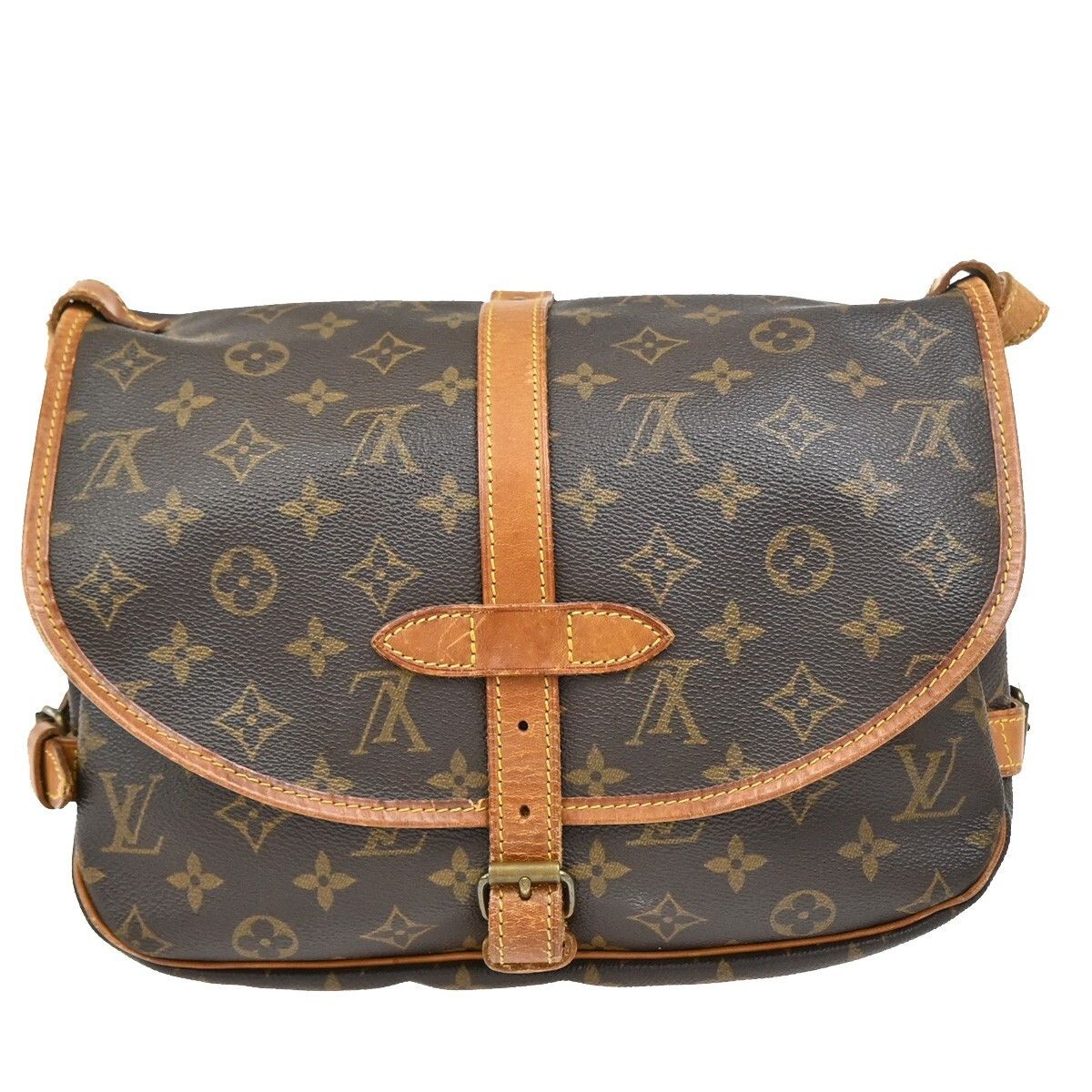 Louis Vuitton Louis Vuitton Saumur Handbag Monogram Canvas Size ONE SIZE - 2 Thumbnail