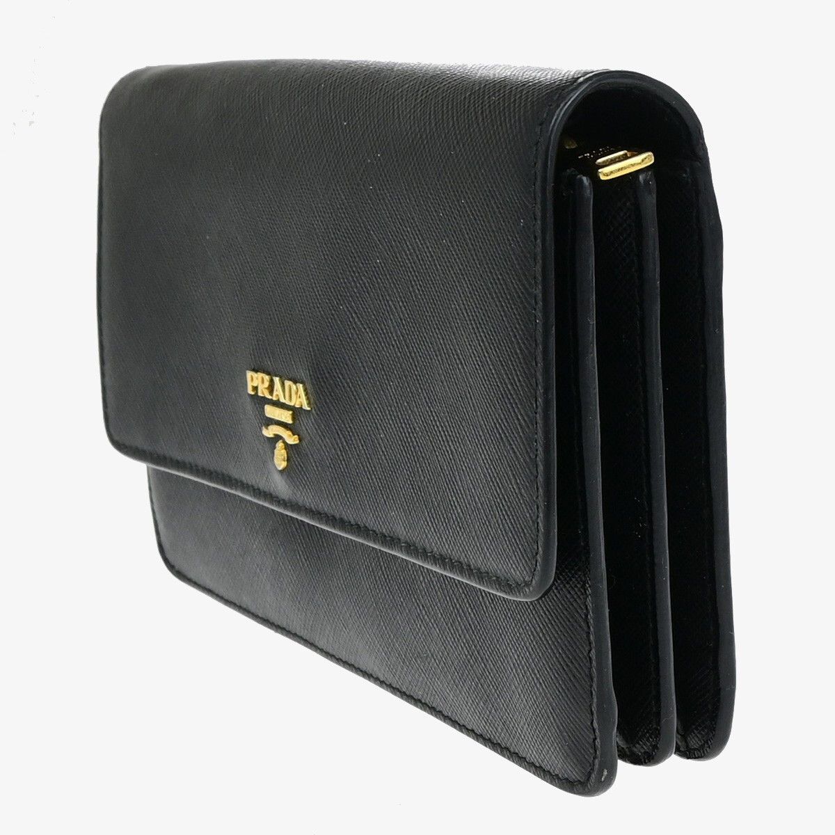 Prada Prada Wallet on Strap Saffiano Leather Size ONE SIZE - 3 Thumbnail