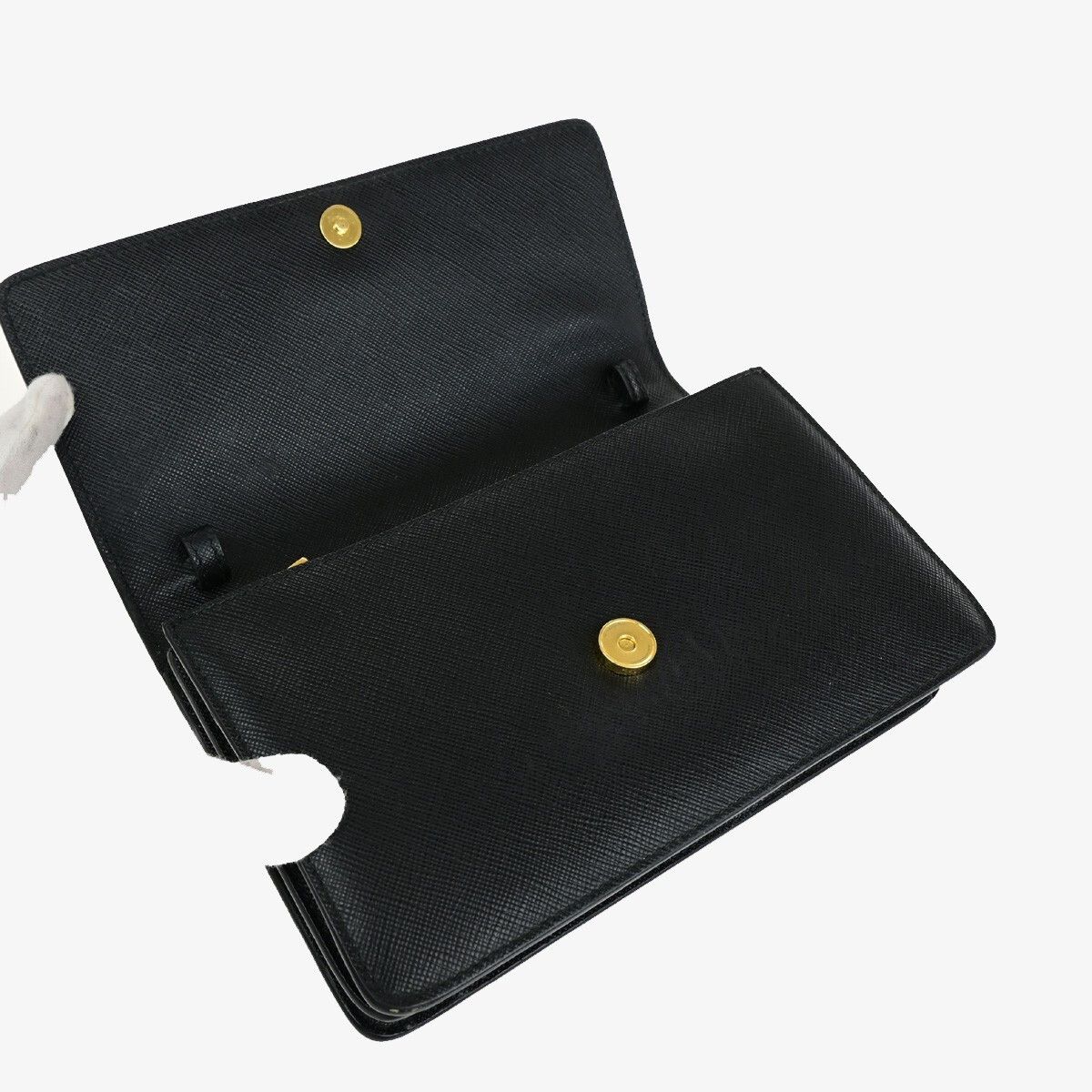 Prada Prada Wallet on Strap Saffiano Leather Size ONE SIZE - 10 Thumbnail