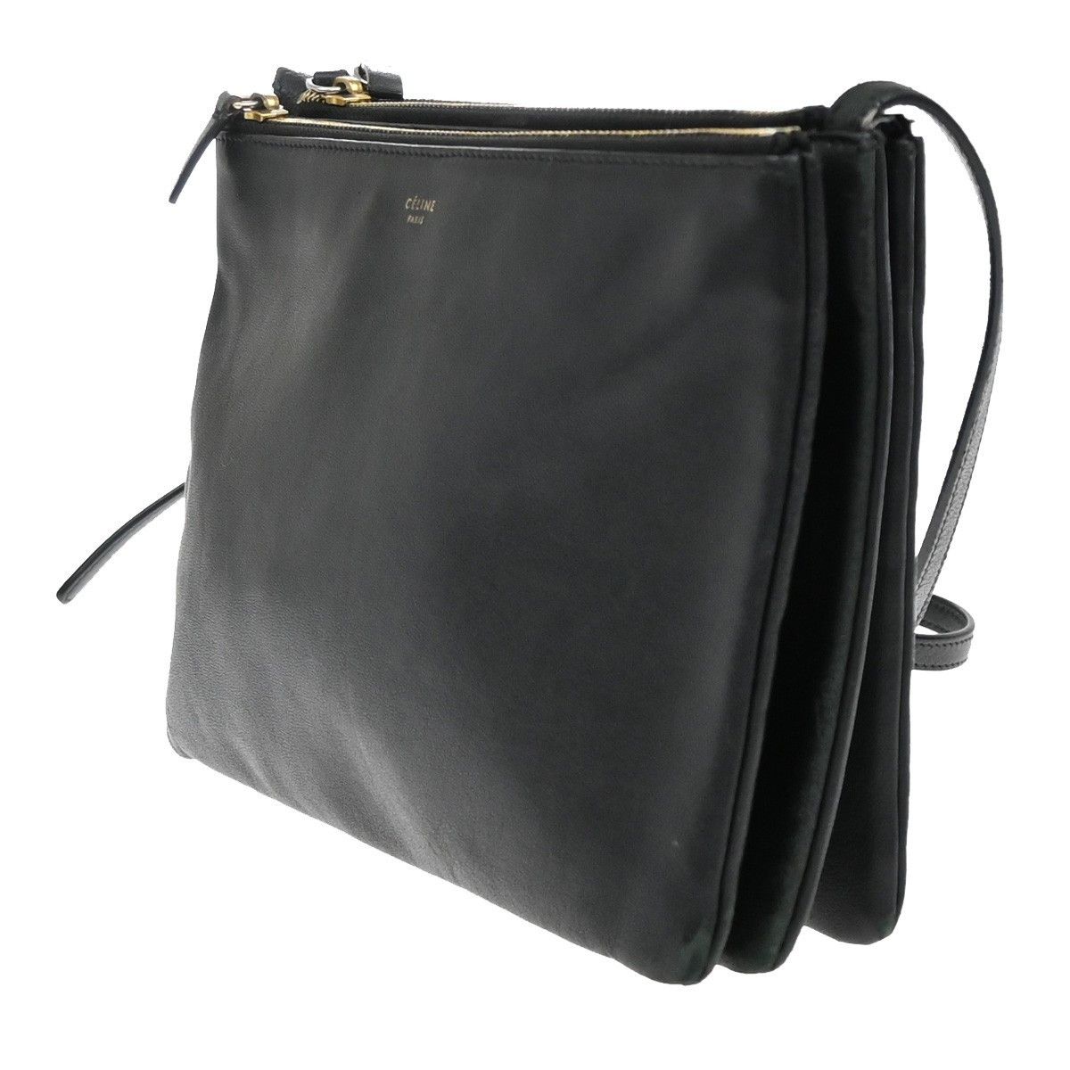 Celine Celine Trio Crossbody Bag Leather Size ONE SIZE - 3 Thumbnail