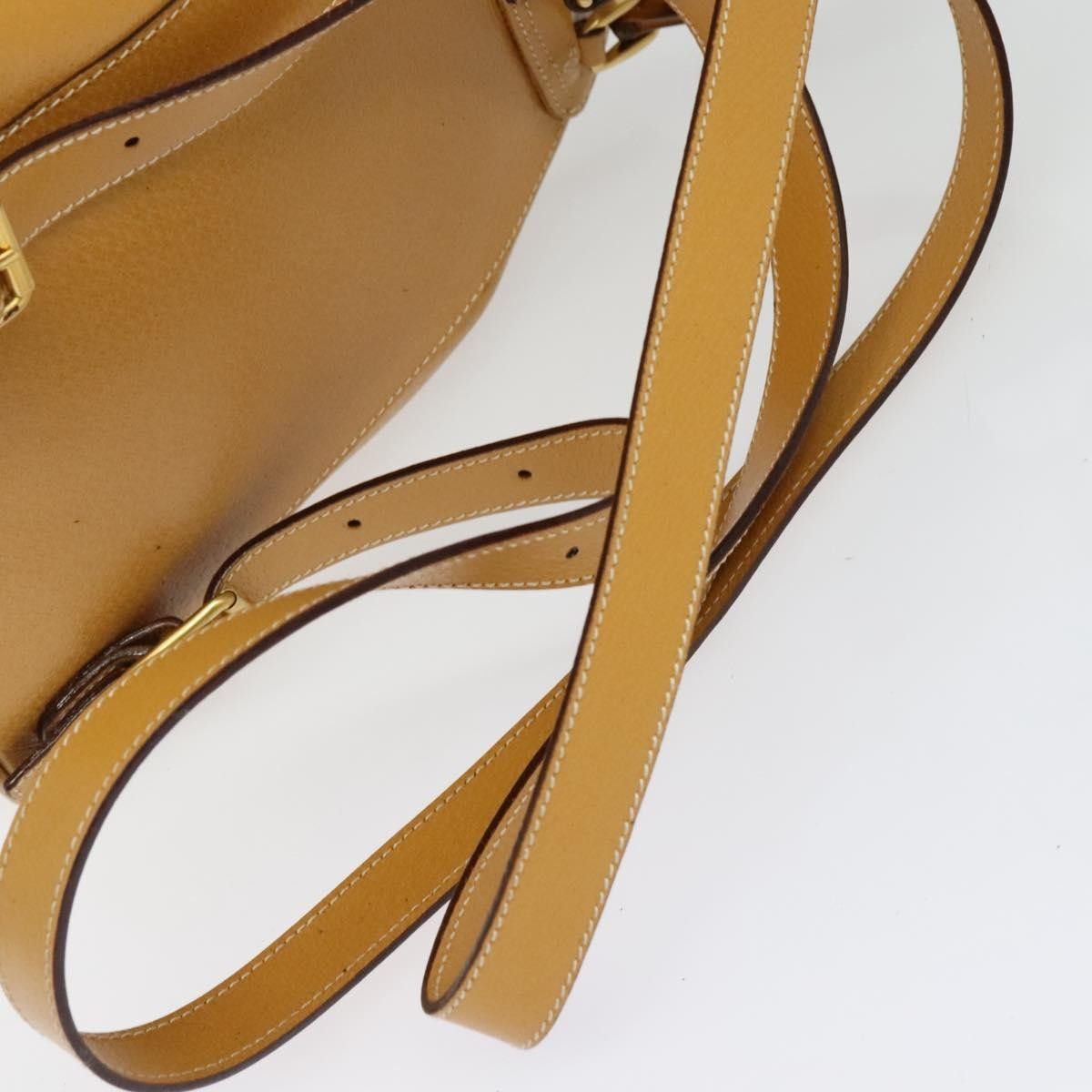 Gucci Gucci Vintage Bamboo Backpack Leather Size ONE SIZE - 8 Thumbnail