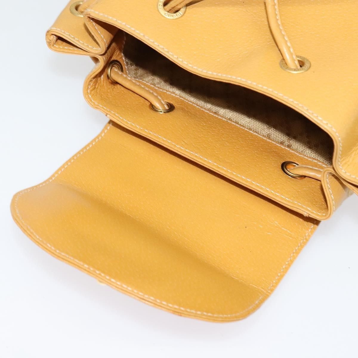Gucci Gucci Vintage Bamboo Backpack Leather Size ONE SIZE - 20 Thumbnail