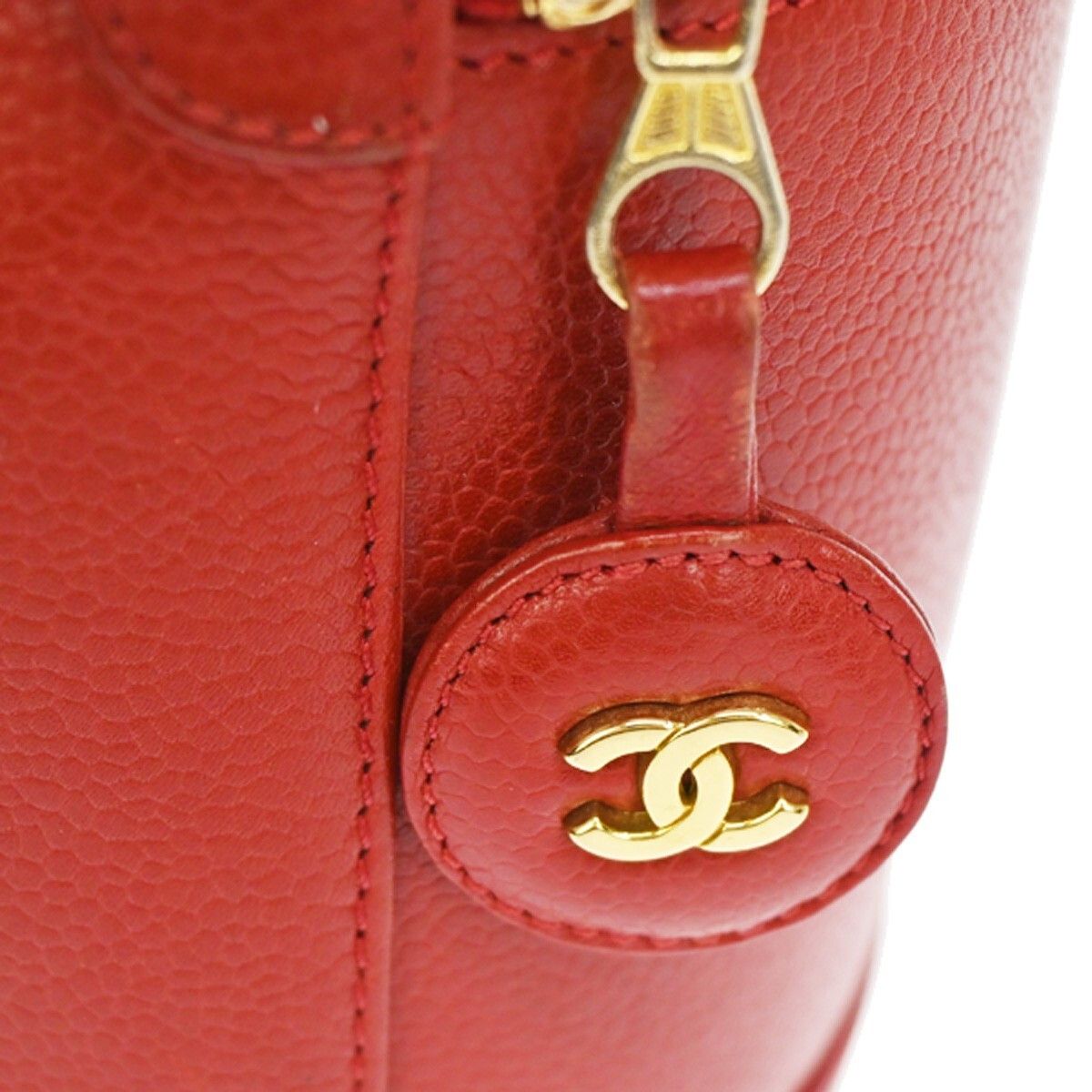 Chanel Chanel Vintage Timeless Cosmetic Case Caviar Size ONE SIZE - 10 Thumbnail