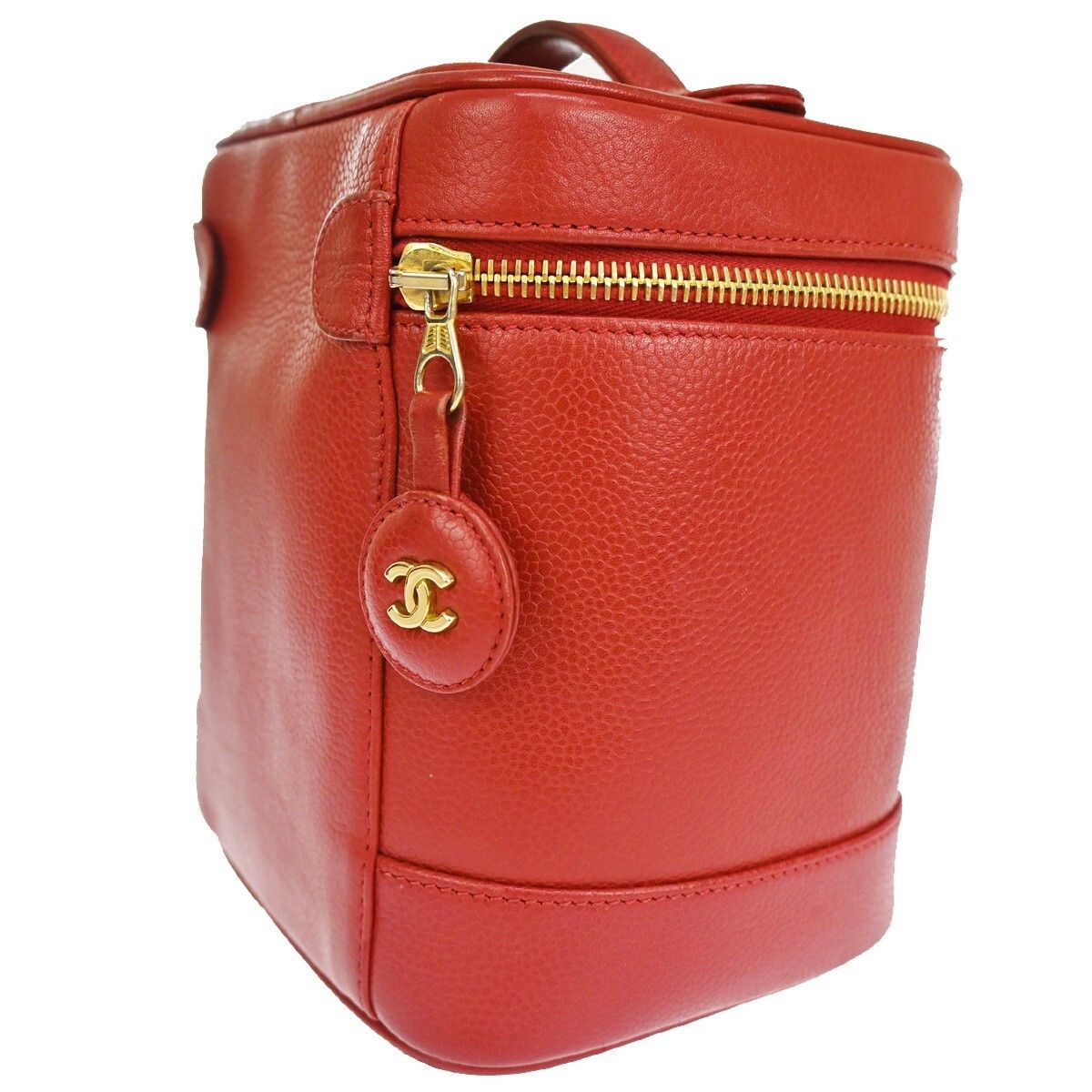 Chanel Chanel Vintage Timeless Cosmetic Case Caviar Size ONE SIZE - 4 Thumbnail