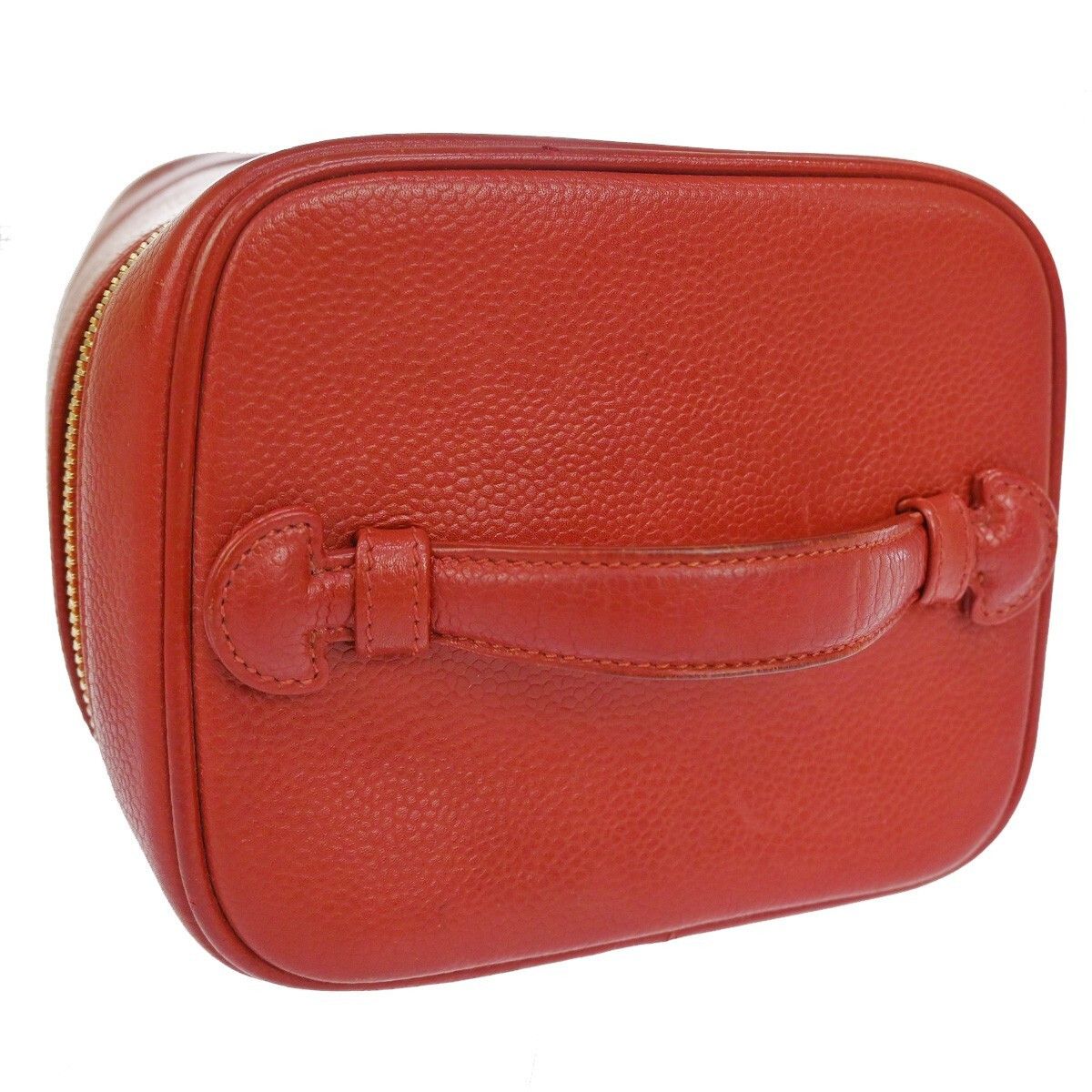 Chanel Chanel Vintage Timeless Cosmetic Case Caviar Size ONE SIZE - 8 Thumbnail