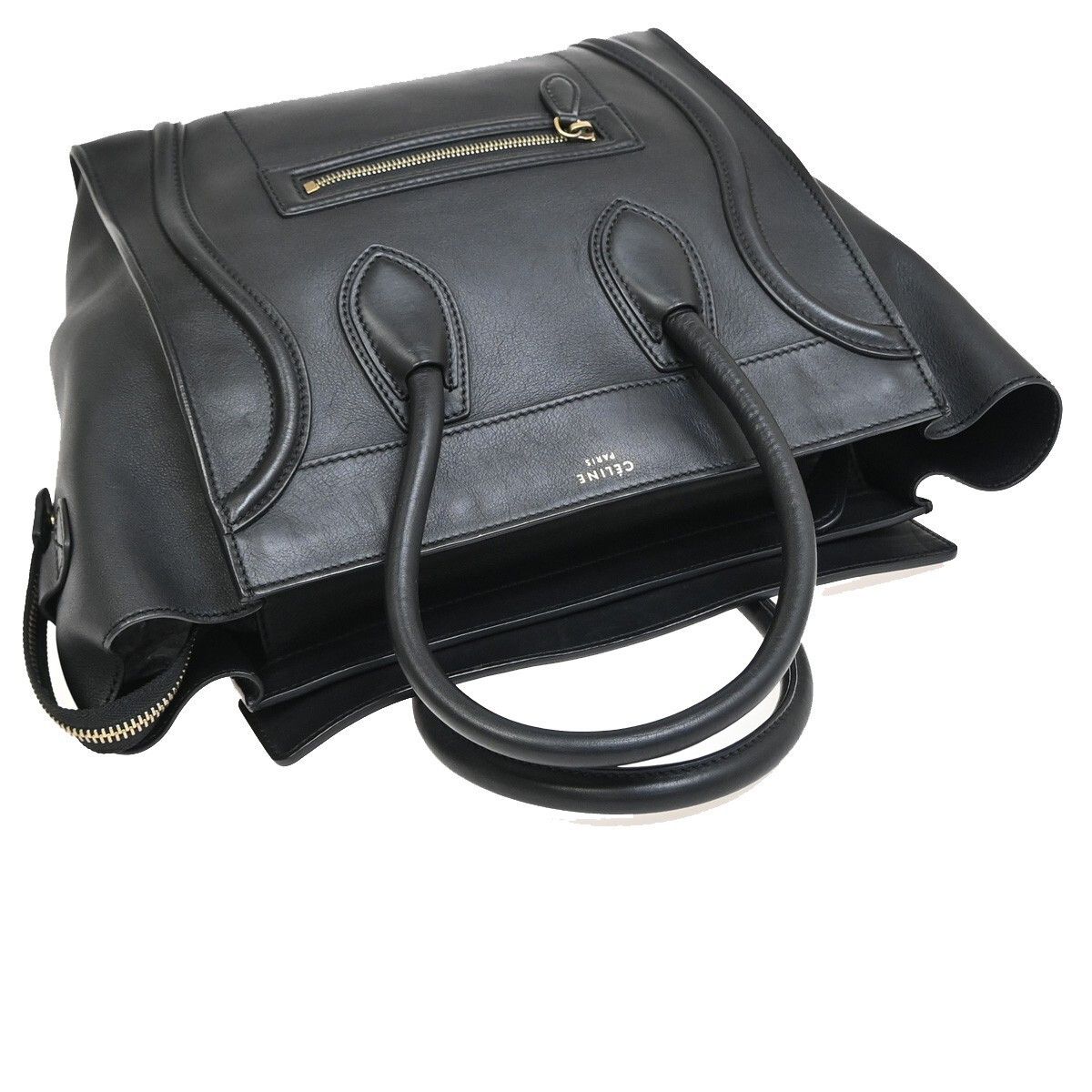 Celine Celine Luggage Bag Smooth Leather Size ONE SIZE - 9 Thumbnail