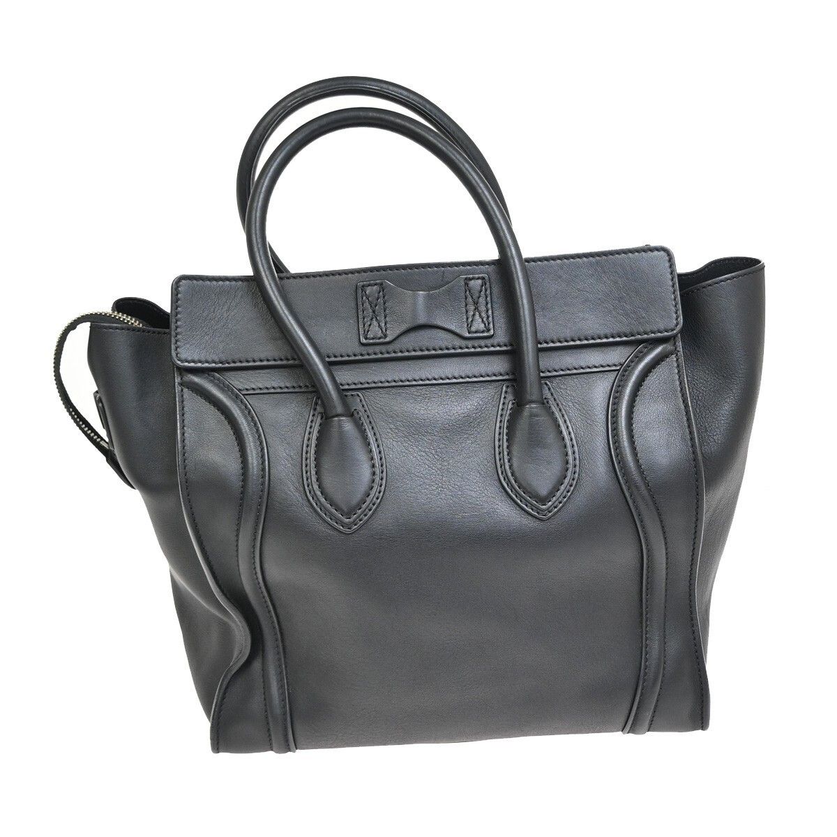 Celine Celine Luggage Bag Smooth Leather Size ONE SIZE - 2 Thumbnail