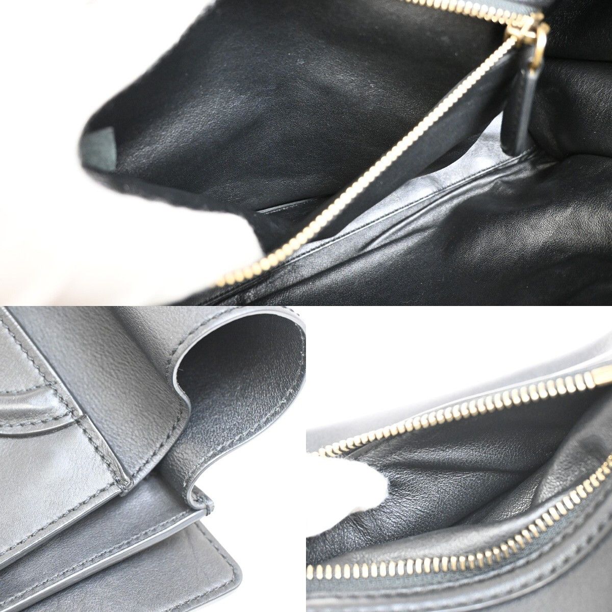 Celine Celine Luggage Bag Smooth Leather Size ONE SIZE - 12 Thumbnail