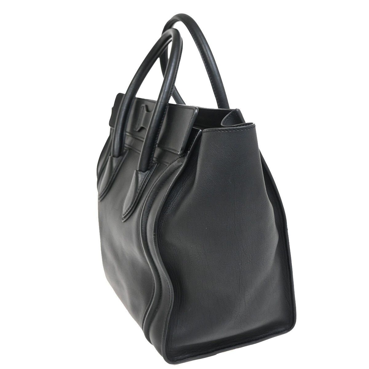 Celine Celine Luggage Bag Smooth Leather Size ONE SIZE - 4 Thumbnail