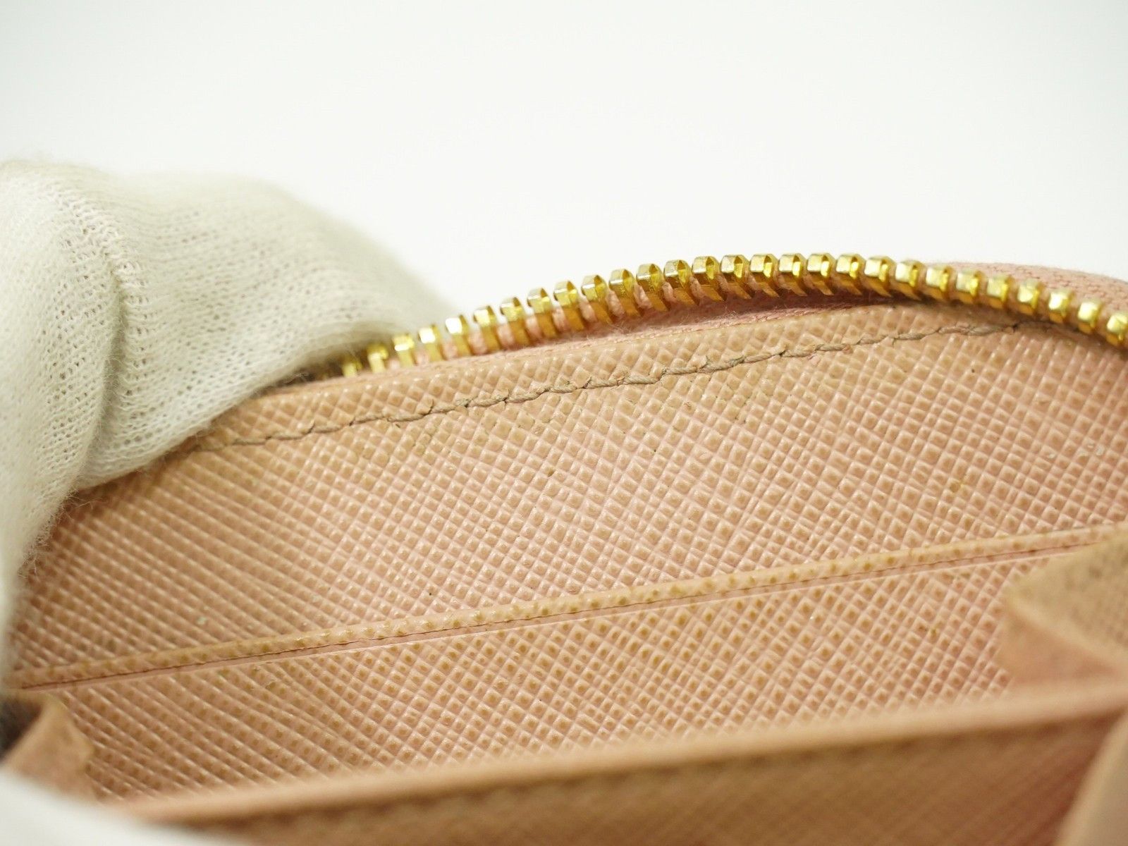 Prada Prada Saffiano Coin Purse Leather Size ONE SIZE - 14 Thumbnail