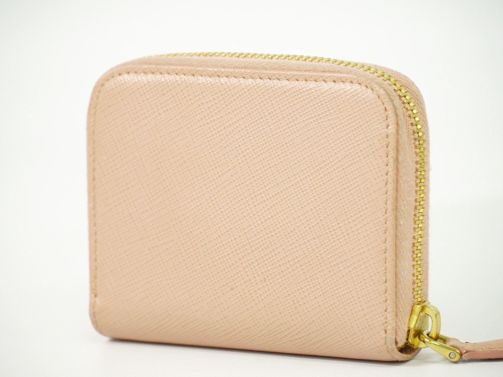 Prada Prada Saffiano Coin Purse Leather Size ONE SIZE - 2 Thumbnail