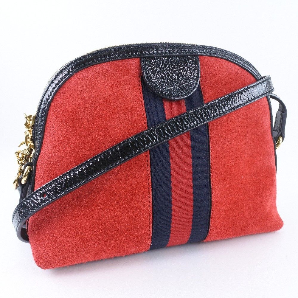 Gucci Gucci Ophidia Dome Shoulder Bag Suede Size ONE SIZE - 2 Thumbnail