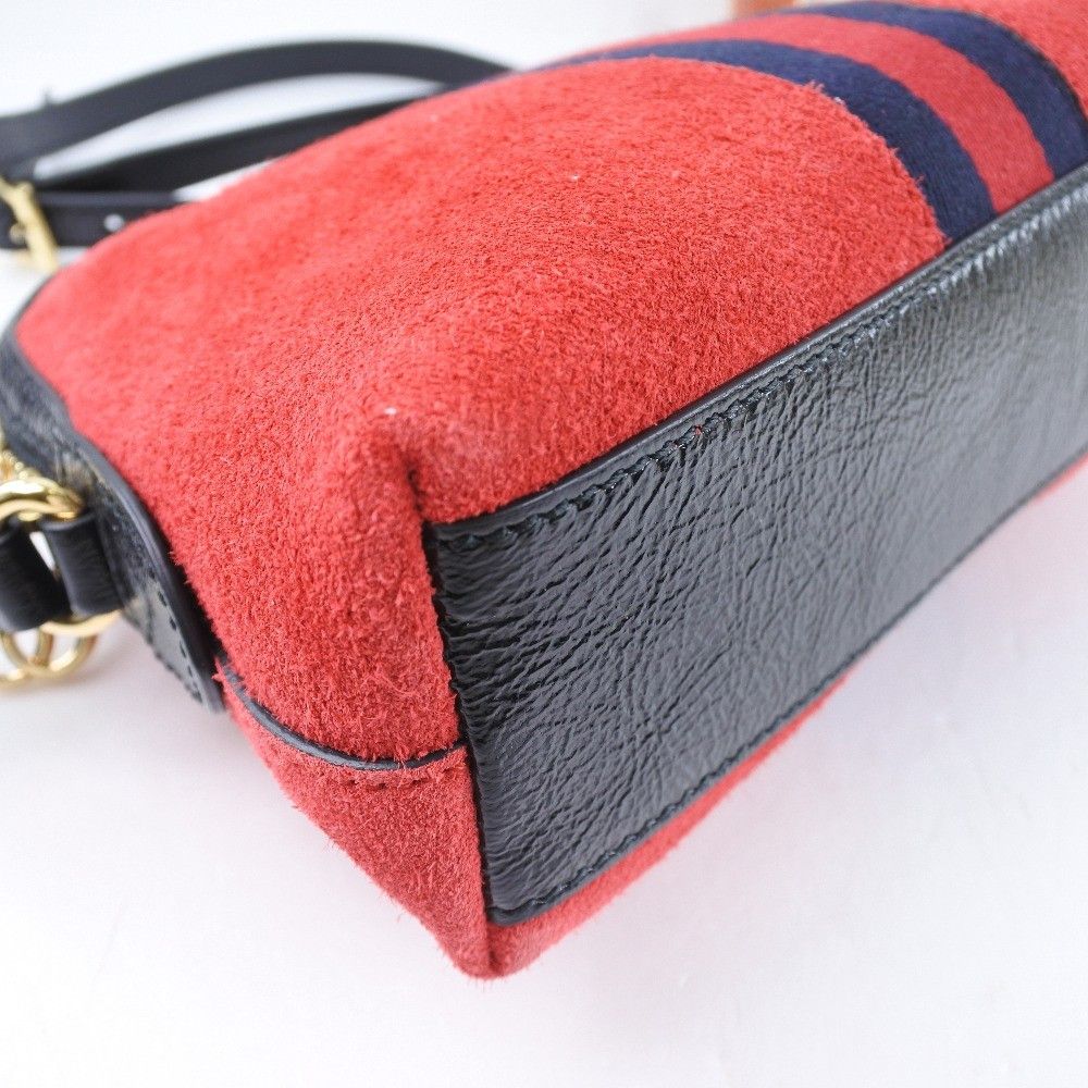 Gucci Gucci Ophidia Dome Shoulder Bag Suede Size ONE SIZE - 7 Thumbnail