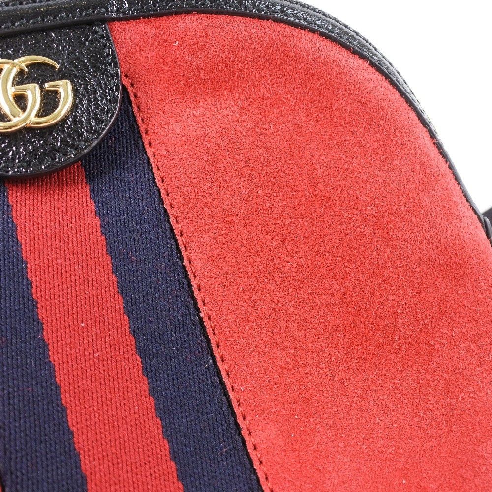 Gucci Gucci Ophidia Dome Shoulder Bag Suede Size ONE SIZE - 11 Thumbnail