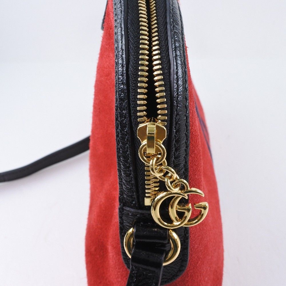 Gucci Gucci Ophidia Dome Shoulder Bag Suede Size ONE SIZE - 10 Thumbnail