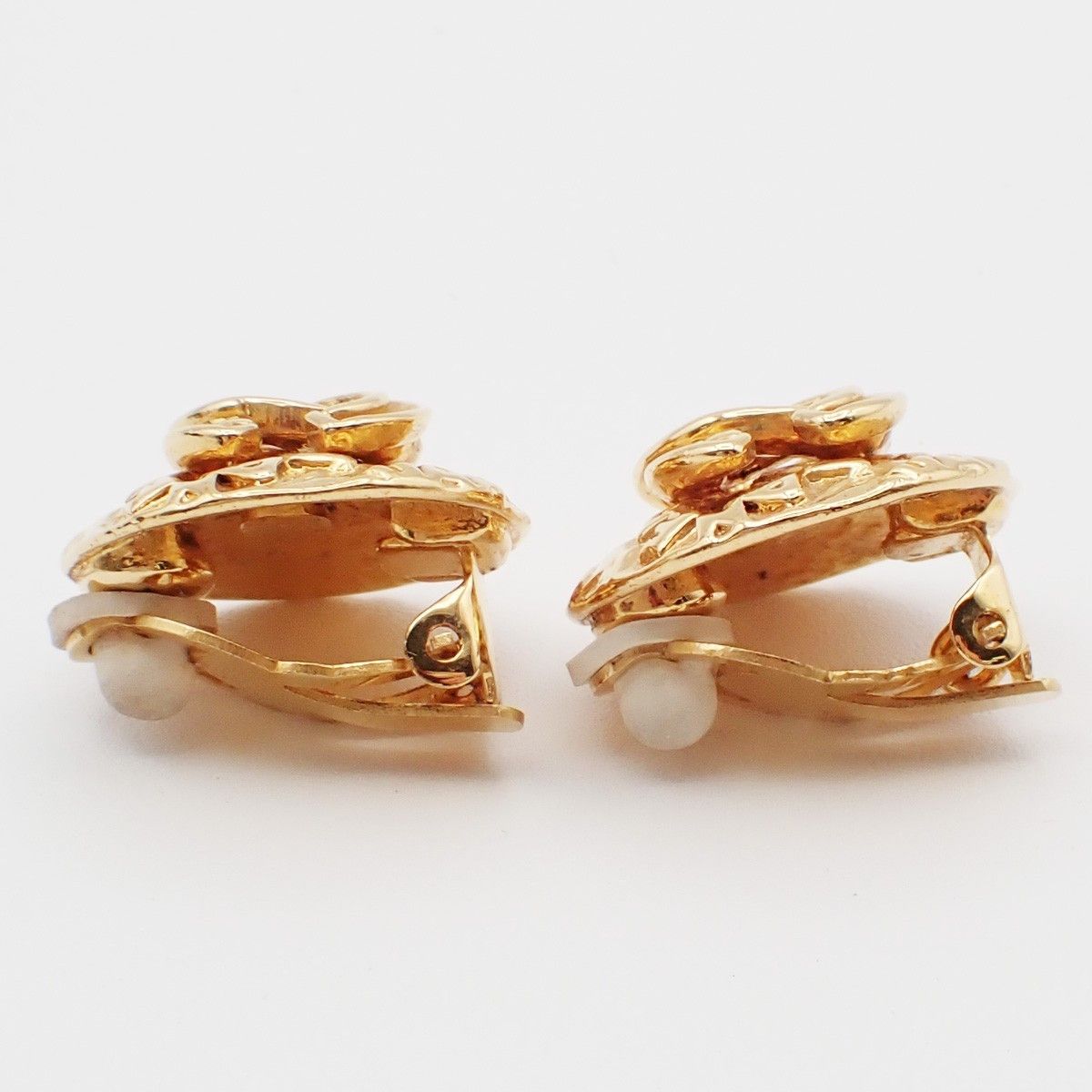 Chanel Chanel CC Round Earrings Metal Size ONE SIZE - 3 Thumbnail