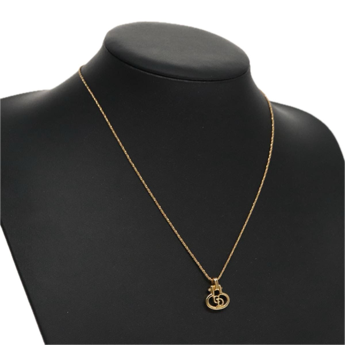 Dior Christian Dior CD Pendant Necklace Metal Size ONE SIZE - 9 Thumbnail
