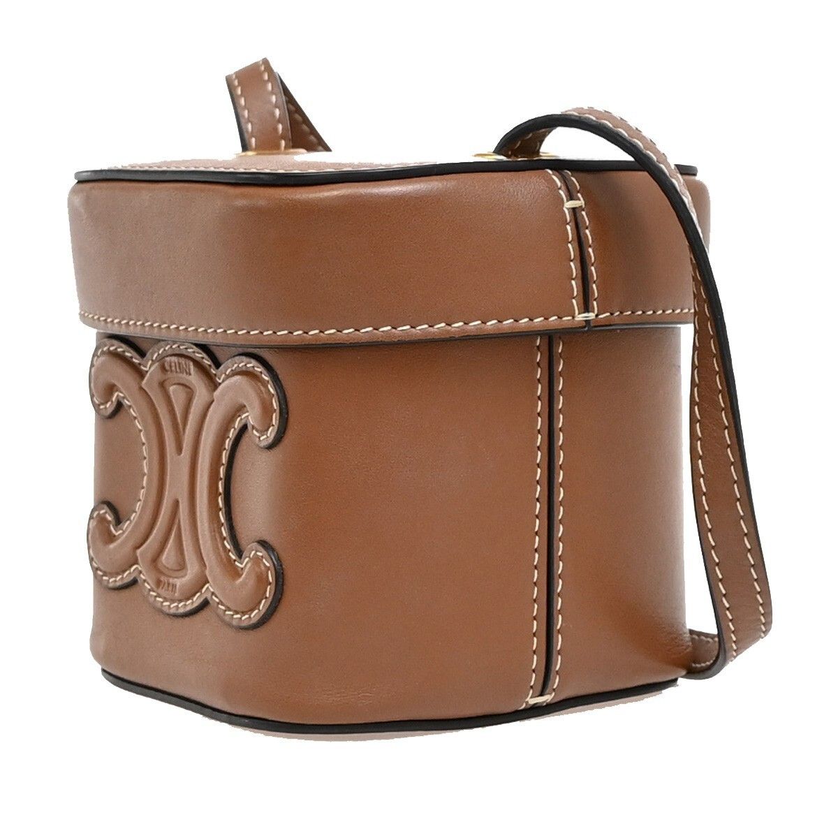 Celine Celine Cuir Triomphe Box Bag Leather Size ONE SIZE - 3 Thumbnail