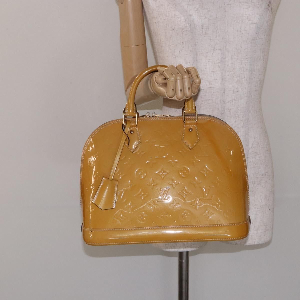 Louis Vuitton Louis Vuitton Alma Handbag Patent Leather Size ONE SIZE - 16 Thumbnail