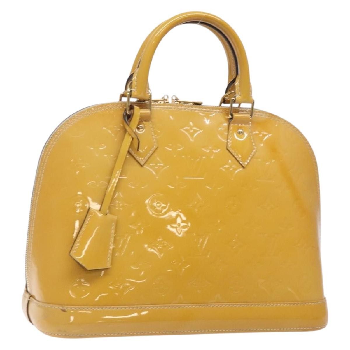 Louis Vuitton Louis Vuitton Alma Handbag Patent Leather Size ONE SIZE - 17 Thumbnail