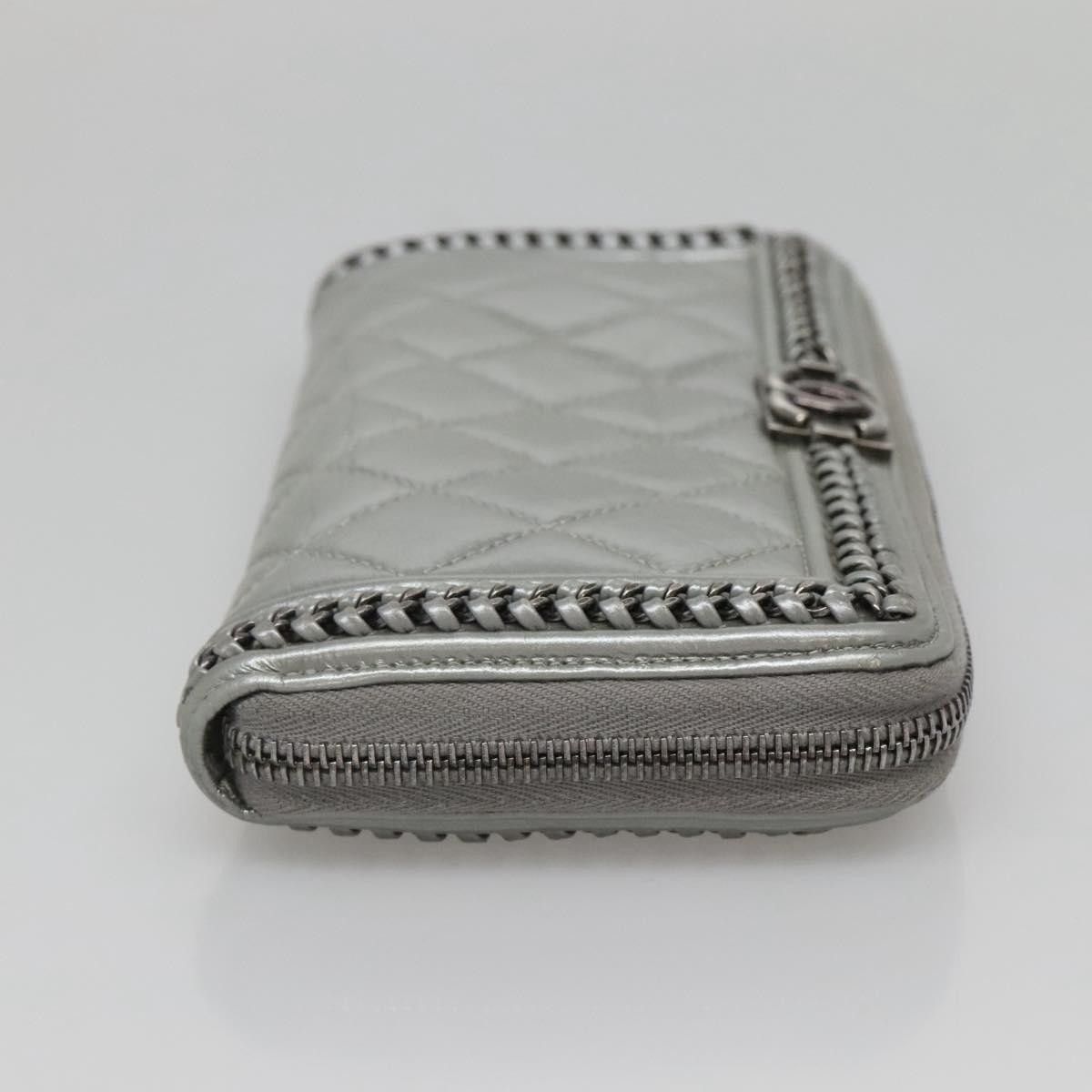 Chanel Chanel Boy Zip Jacket Wallet Quilted Calfskin Size ONE SIZE - 4 Thumbnail