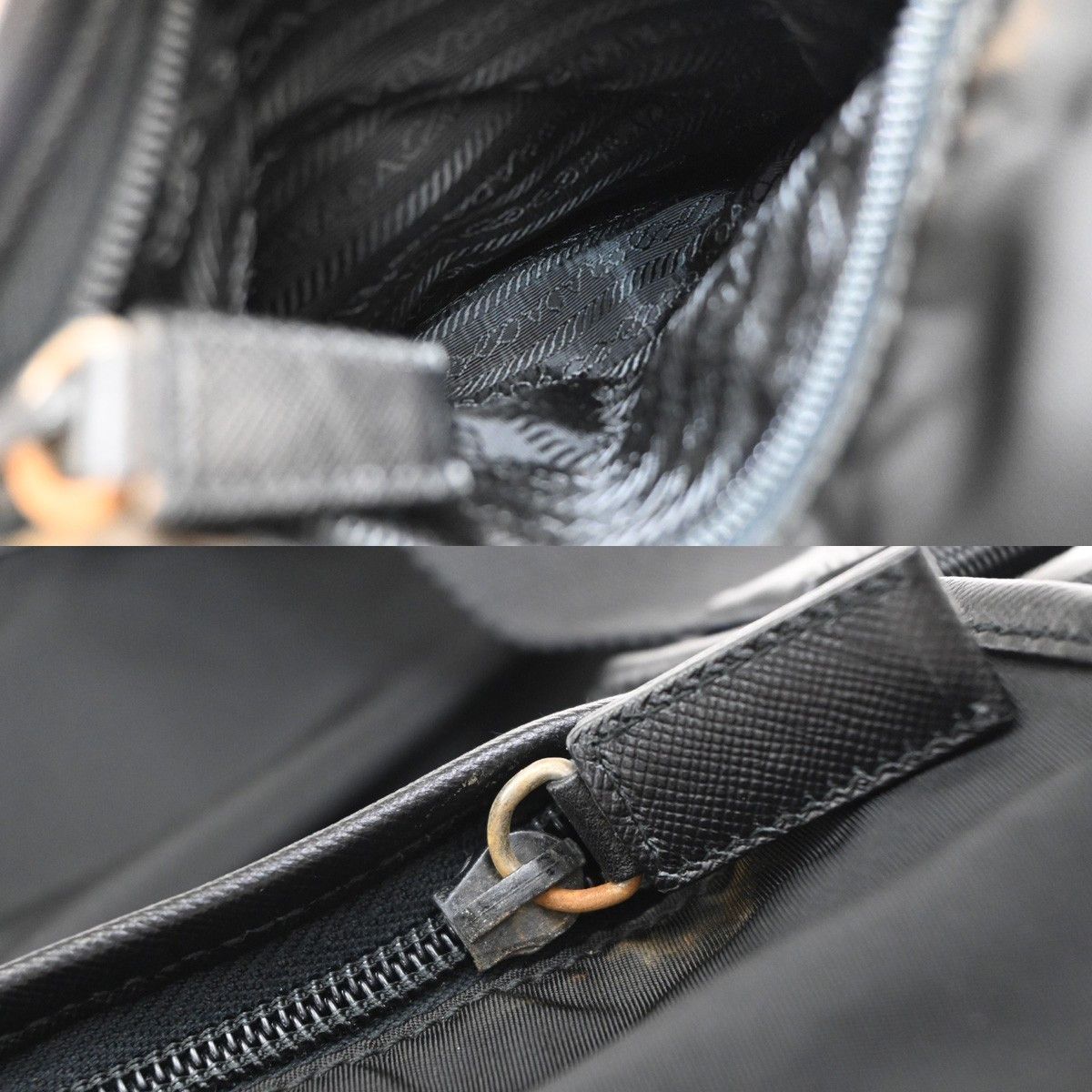 Prada Prada Logo Flap Messenger Tessuto Size ONE SIZE - 15 Thumbnail