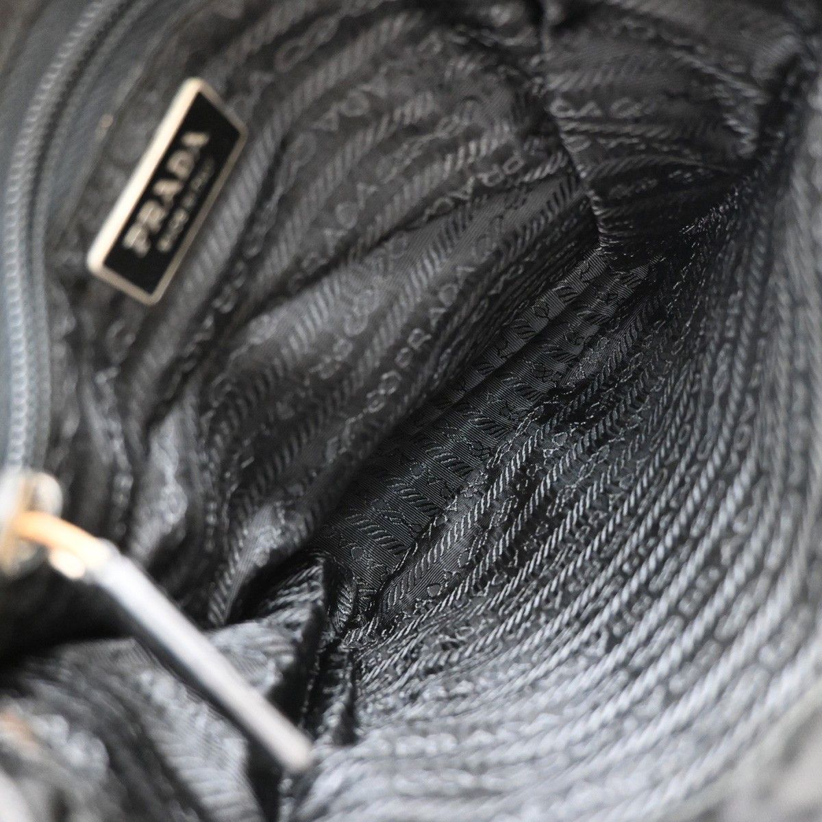 Prada Prada Logo Flap Messenger Tessuto Size ONE SIZE - 5 Thumbnail