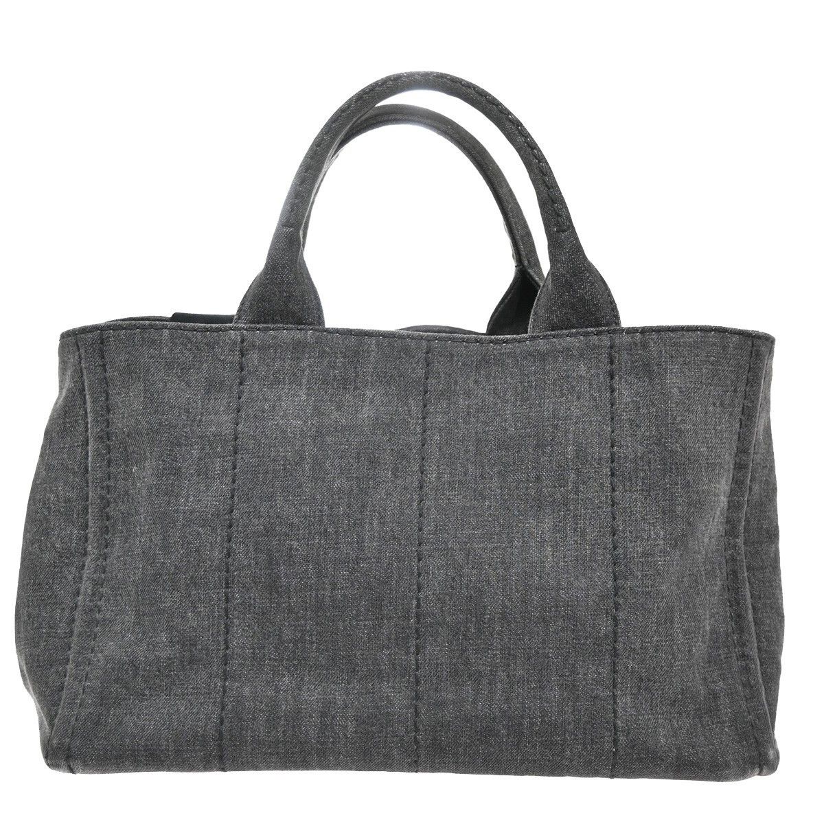 Prada Prada Canapa Convertible Tote Denim Size ONE SIZE - 2 Thumbnail