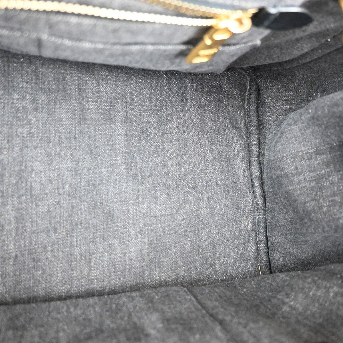 Prada Prada Canapa Convertible Tote Denim Size ONE SIZE - 15 Thumbnail