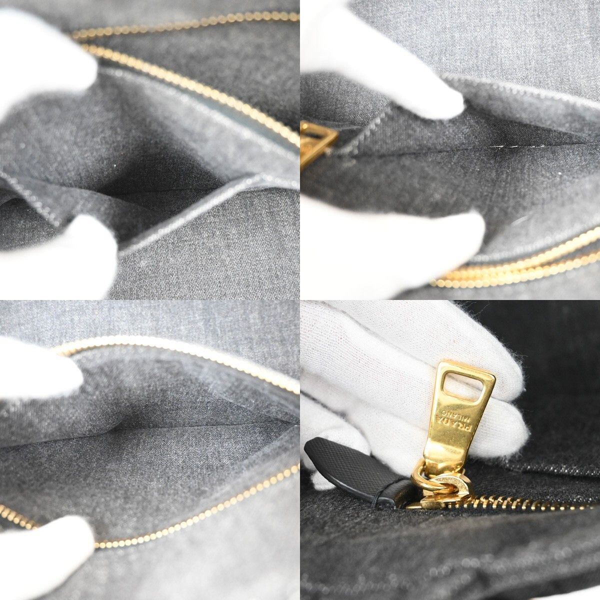 Prada Prada Canapa Convertible Tote Denim Size ONE SIZE - 18 Thumbnail