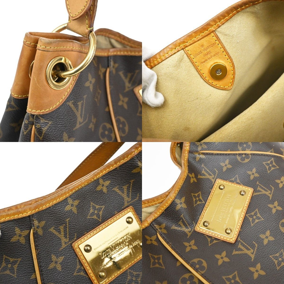 Louis Vuitton Louis Vuitton Galliera Handbag Monogram Canvas Size ONE SIZE - 6 Thumbnail