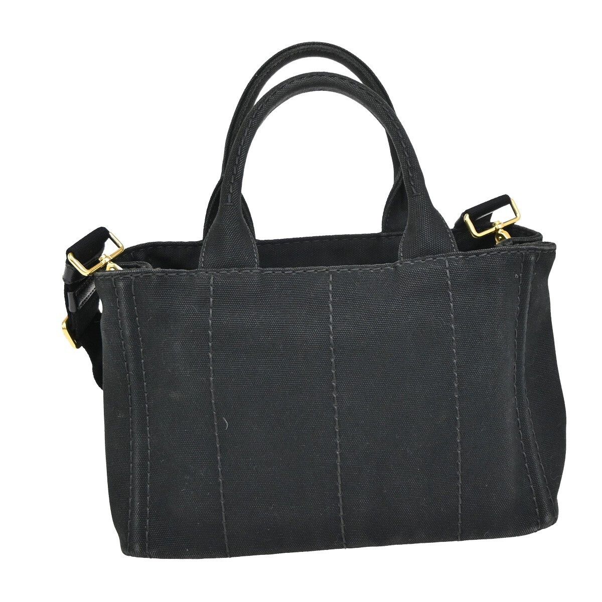 Prada Prada Canapa Convertible Tote Canvas Size ONE SIZE - 2 Thumbnail