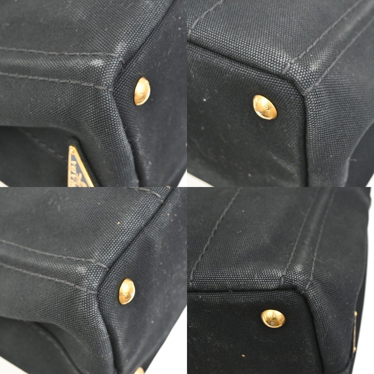 Prada Prada Canapa Convertible Tote Canvas Size ONE SIZE - 9 Thumbnail