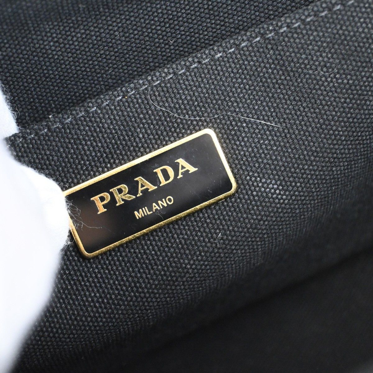 Prada Prada Canapa Convertible Tote Canvas Size ONE SIZE - 6 Thumbnail