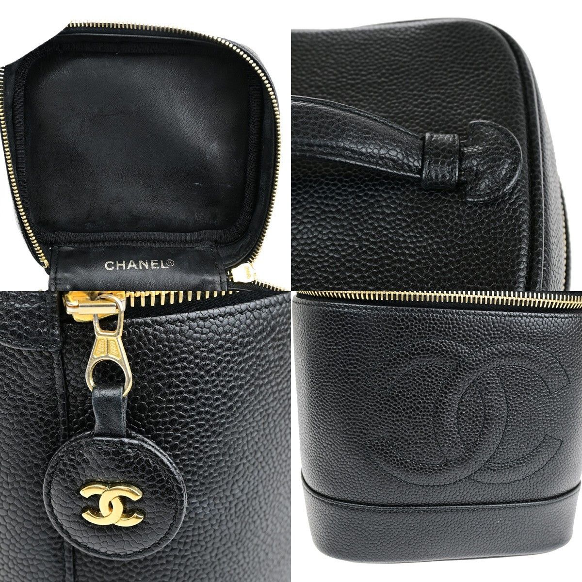Chanel Chanel Vintage Timeless Vanity Case Caviar Size ONE SIZE - 11 Thumbnail