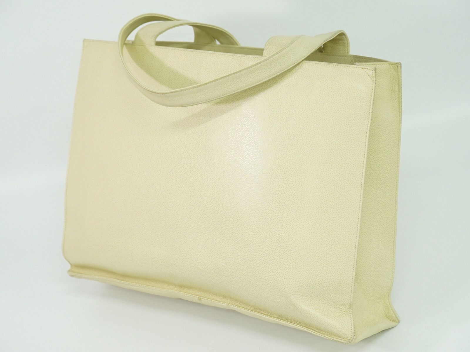 Chanel Chanel Vintage Timeless Shopping Tote Leather Size ONE SIZE - 2 Thumbnail