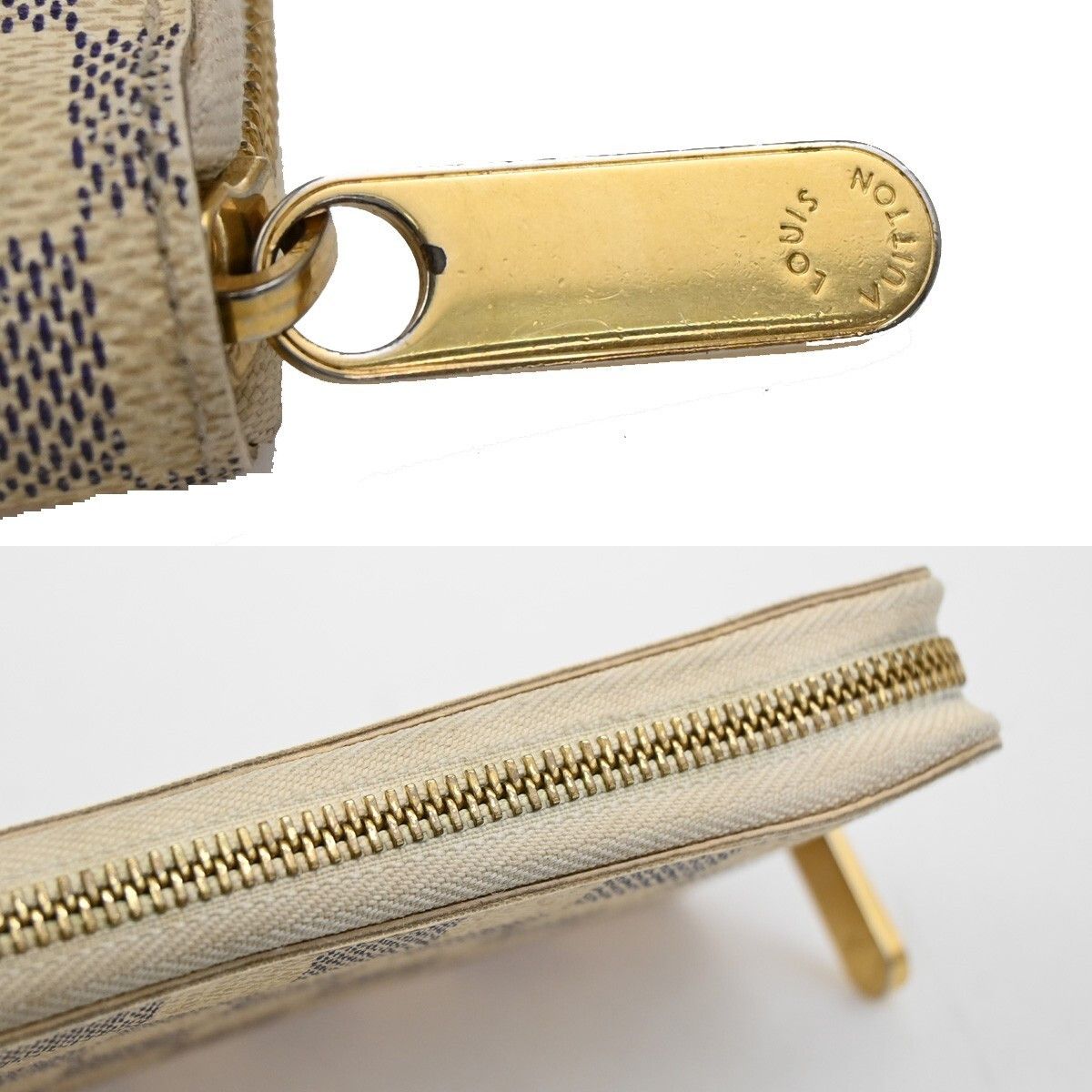 Louis Vuitton Louis Vuitton Zippy Wallet NM Damier Azur Size ONE SIZE - 9 Thumbnail