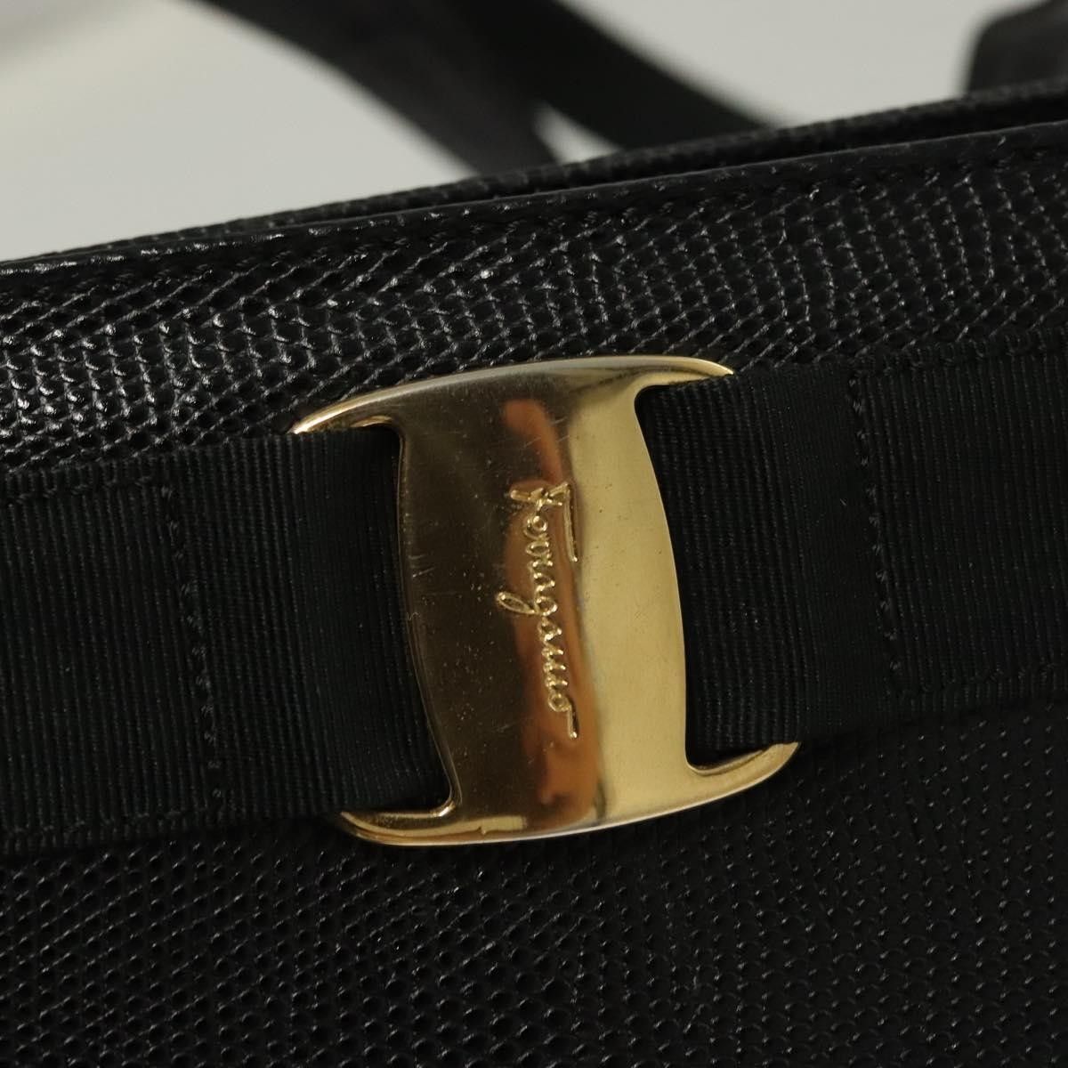 Salvatore Ferragamo Salvatore Ferragamo Vintage Vara Bow Tote Size ONE SIZE - 12 Thumbnail