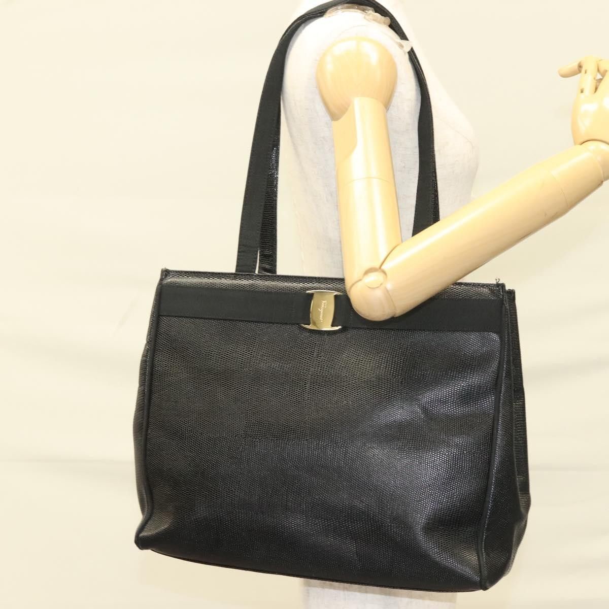 Salvatore Ferragamo Salvatore Ferragamo Vintage Vara Bow Tote Size ONE SIZE - 14 Thumbnail
