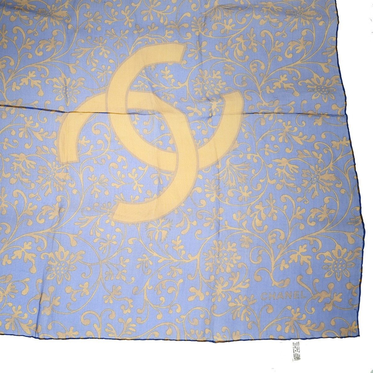 Chanel Chanel Scrunchie and Square Scarf Hair Tie Set Printed Silk Size ONE SIZE - 4 Thumbnail