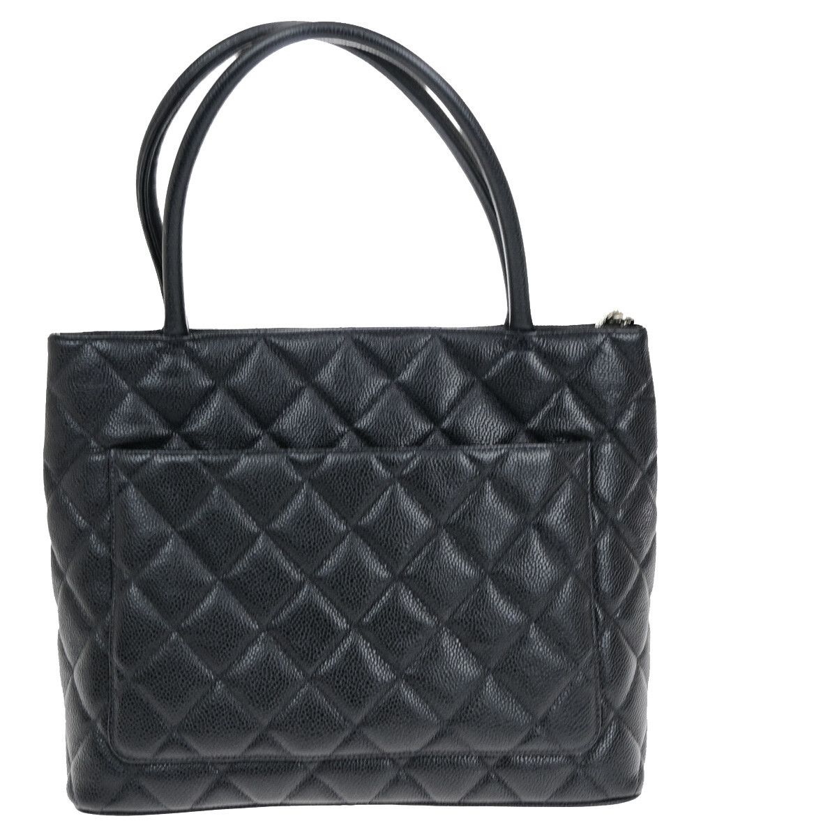Chanel Chanel Medallion Tote Quilted Caviar Size ONE SIZE - 2 Thumbnail