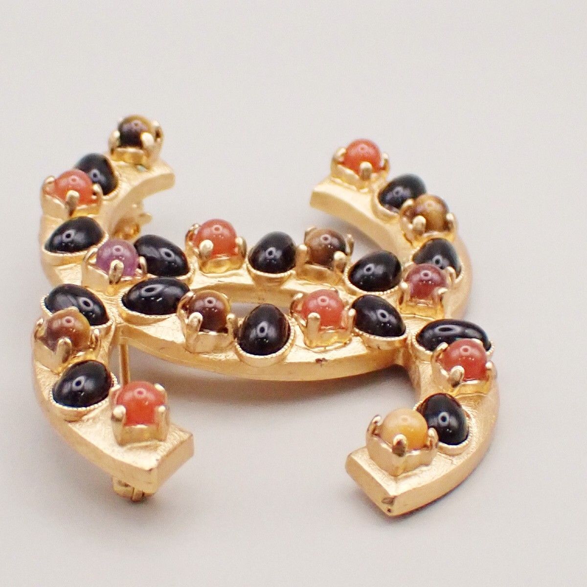 Chanel Chanel CC Brooch Gripoix and Metal Size ONE SIZE - 4 Thumbnail